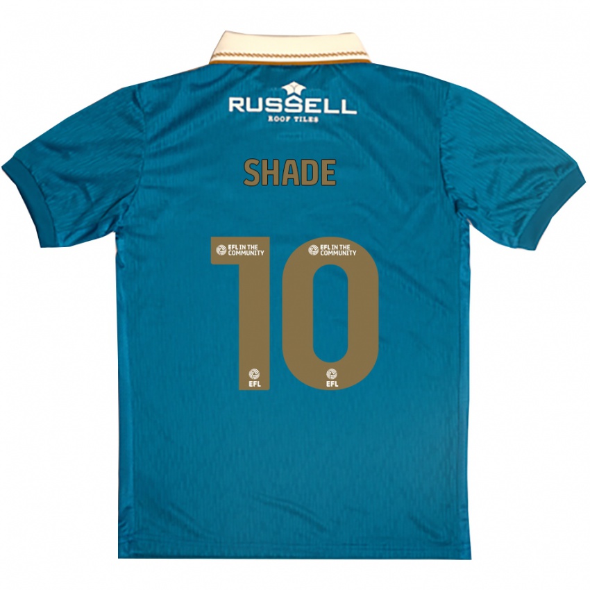 גברים טייריס שייד #10 תכלת לבן הרחק ג'רזי 2025/26 חולצה קצרה