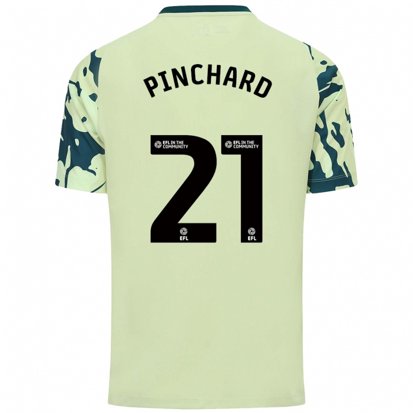 גברים סריס פינצ'רד #21 ירוק כהה הרחק ג'רזי 2025/26 חולצה קצרה