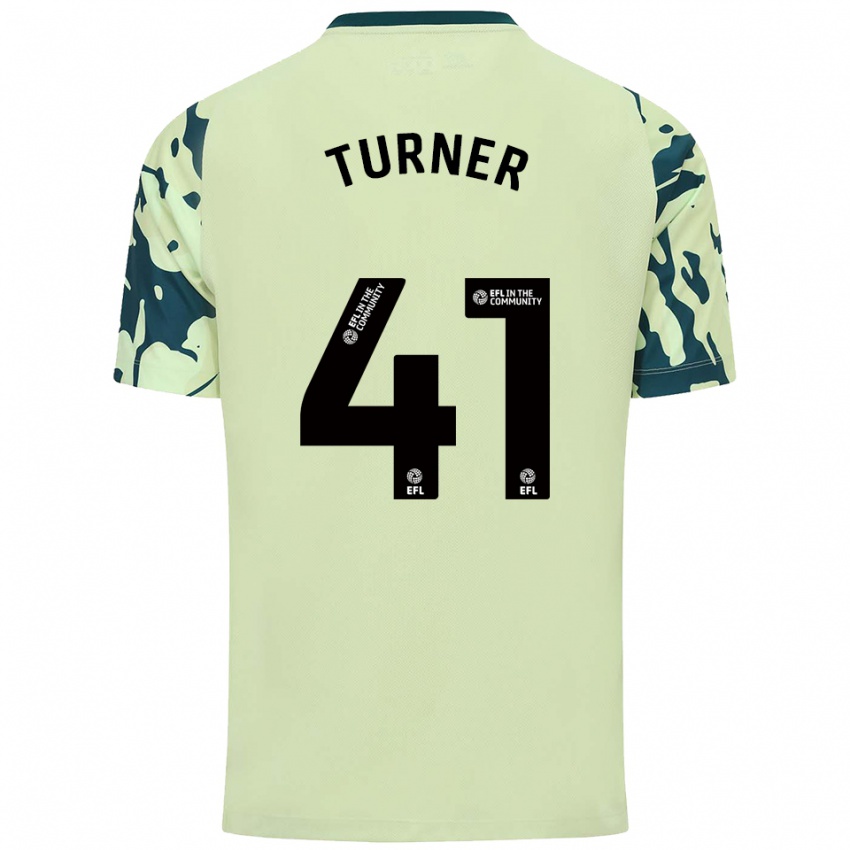 גברים מאט טרנר #41 ירוק כהה הרחק ג'רזי 2025/26 חולצה קצרה