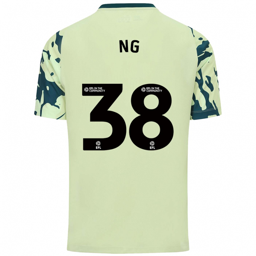 גברים פרי אנג #38 ירוק כהה הרחק ג'רזי 2025/26 חולצה קצרה