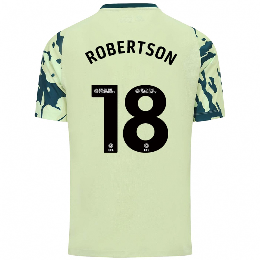 גברים אלכסנדר רוברטסון #18 ירוק כהה הרחק ג'רזי 2025/26 חולצה קצרה