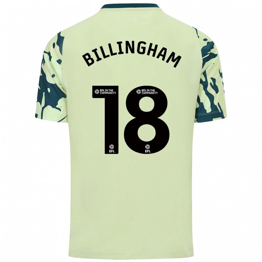 גברים Lily Billingham #18 ירוק כהה הרחק ג'רזי 2025/26 חולצה קצרה