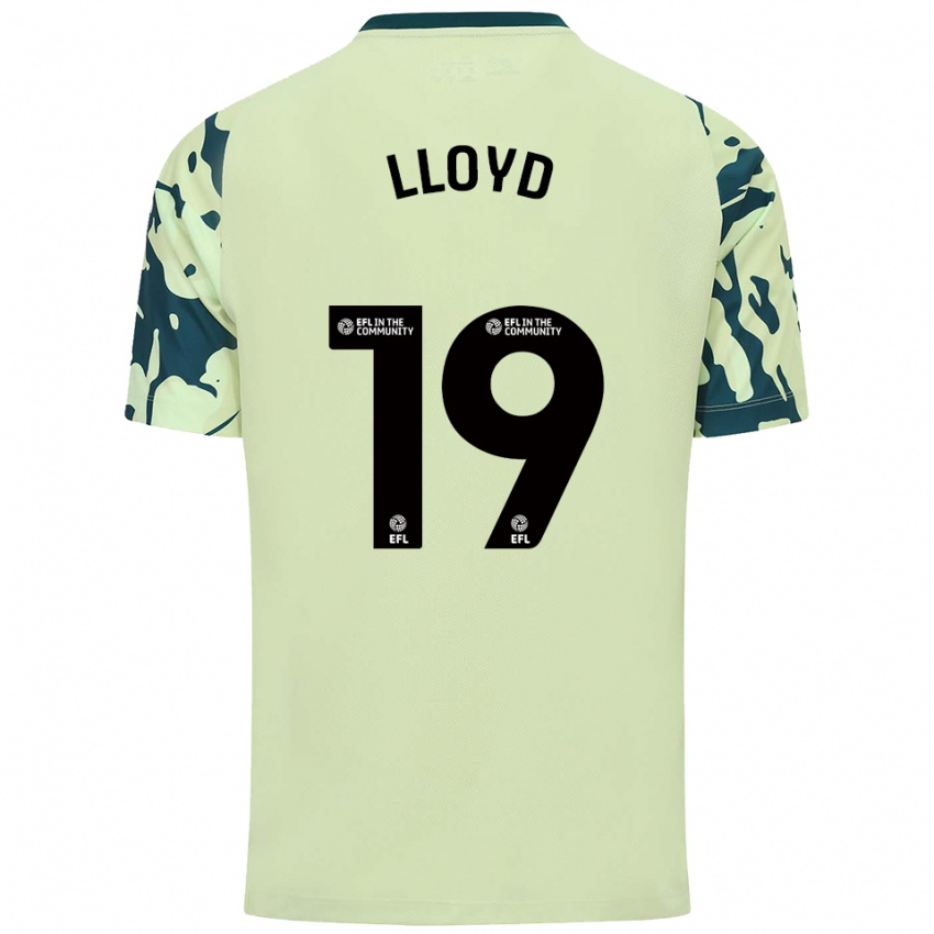 גברים Madison Lloyd #19 ירוק כהה הרחק ג'רזי 2025/26 חולצה קצרה