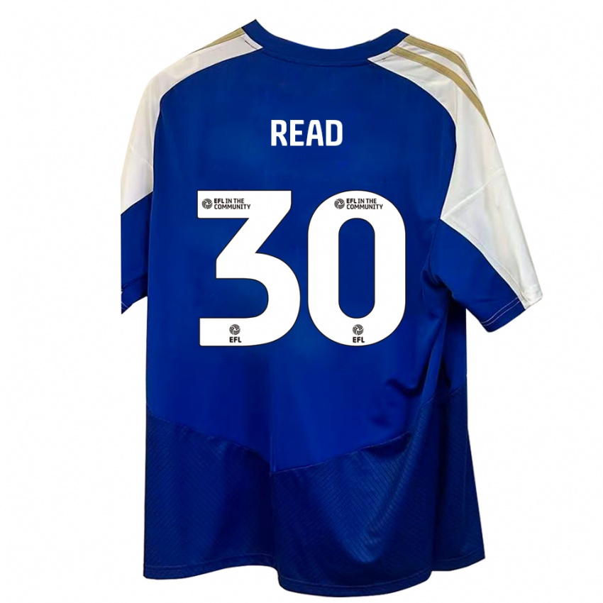 גברים ז׳סמין ריד #30 כחול לבן זהב הרחק ג'רזי 2025/26 חולצה קצרה