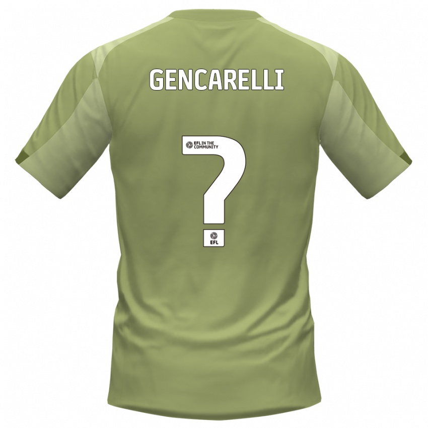 גברים Tayla Gencarelli #0 מרווה שמפניה הרחק ג'רזי 2025/26 חולצה קצרה