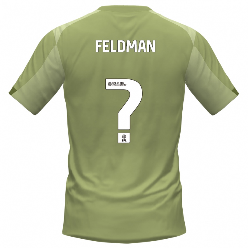 גברים Jordan Feldman #0 מרווה שמפניה הרחק ג'רזי 2025/26 חולצה קצרה