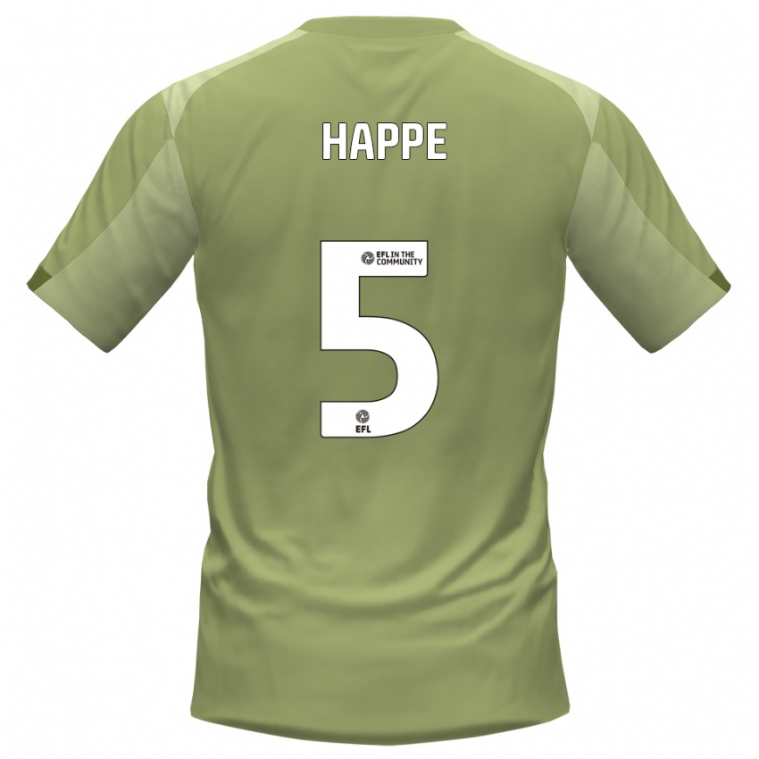 גברים דן האפה #5 מרווה שמפניה הרחק ג'רזי 2025/26 חולצה קצרה