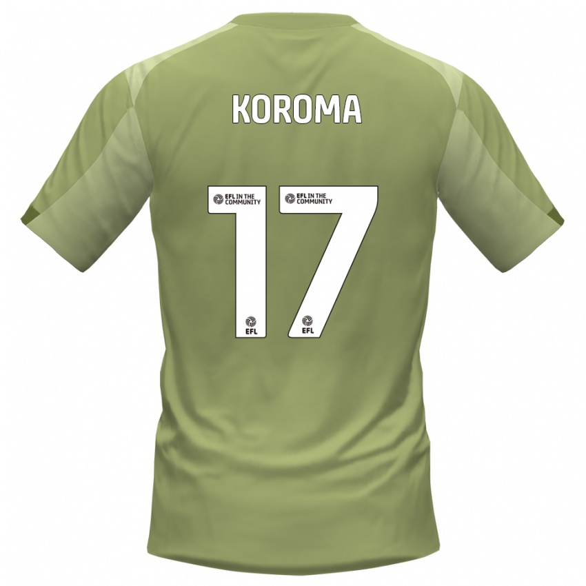 גברים ג׳וש קורומה #17 מרווה שמפניה הרחק ג'רזי 2025/26 חולצה קצרה