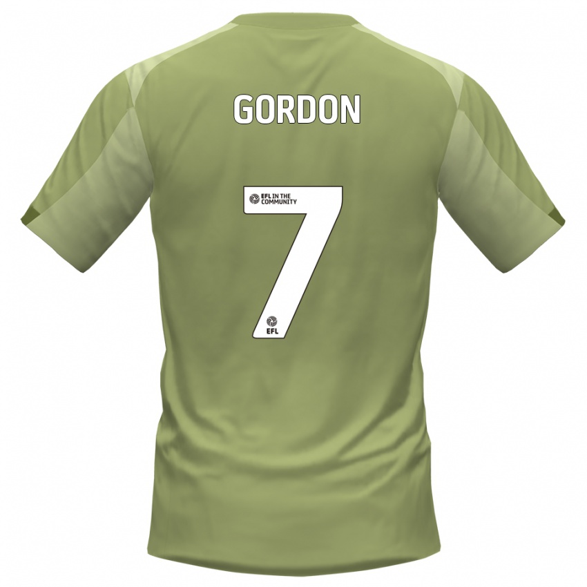 גברים Lemar Gordon #7 מרווה שמפניה הרחק ג'רזי 2025/26 חולצה קצרה