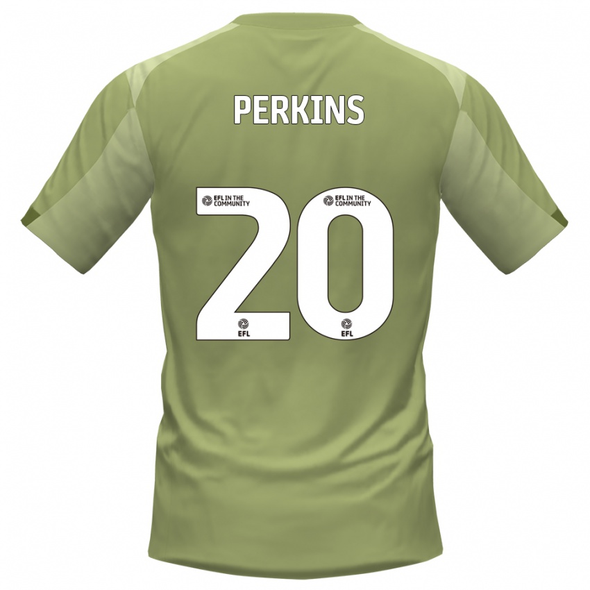 גברים סאני פרקינס #20 מרווה שמפניה הרחק ג'רזי 2025/26 חולצה קצרה