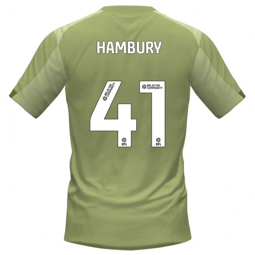 גברים זאק המבורי #41 מרווה שמפניה הרחק ג'רזי 2025/26 חולצה קצרה