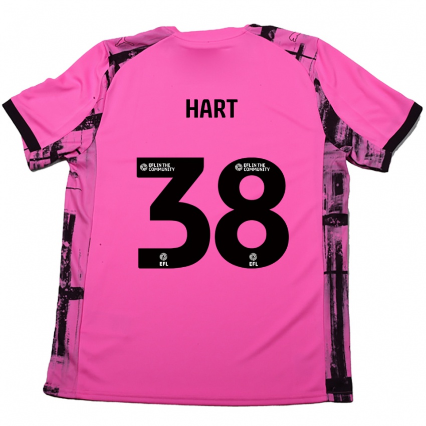 גברים ג׳מארי הארט #38 אדום ורד שחור הרחק ג'רזי 2025/26 חולצה קצרה