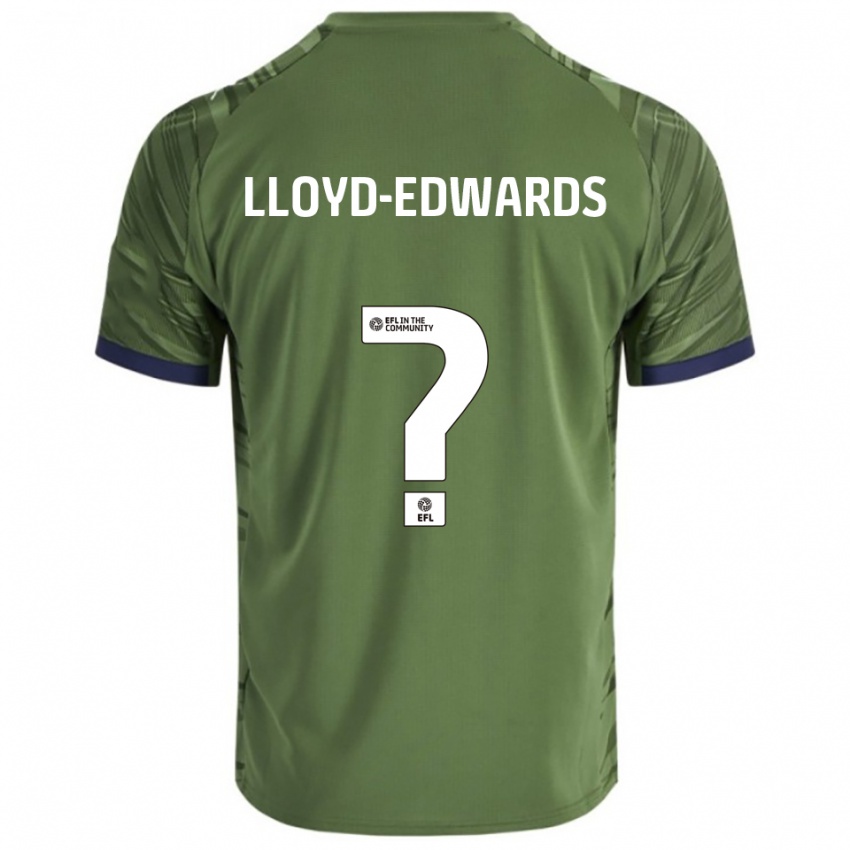 גברים Arabella Lloyd-Edwards #0 ירוק לבן הרחק ג'רזי 2025/26 חולצה קצרה