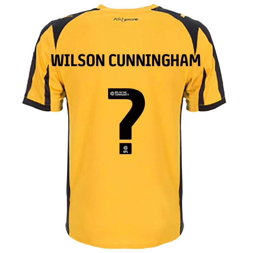 גברים Ava Wilson Cunningham #0 כתום שחור הרחק ג'רזי 2025/26 חולצה קצרה