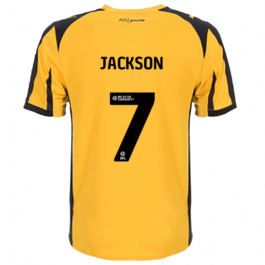 גברים Lily Jackson #7 כתום שחור הרחק ג'רזי 2025/26 חולצה קצרה