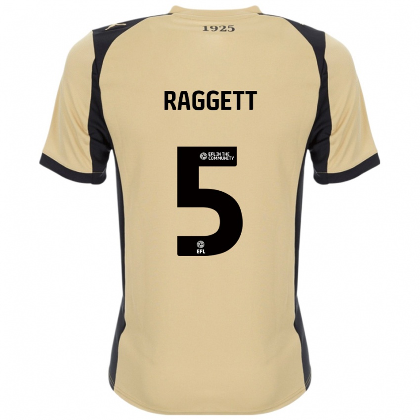 גברים שון ראגט #5 זהב שחור הרחק ג'רזי 2025/26 חולצה קצרה