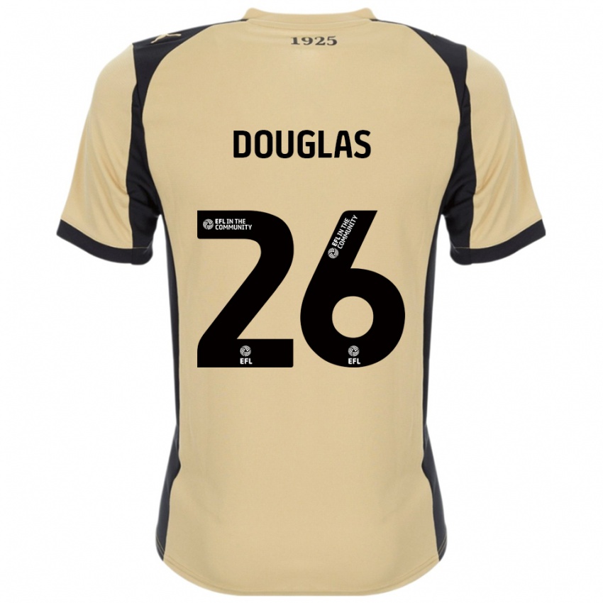 גברים האמיש דגלאס #26 זהב שחור הרחק ג'רזי 2025/26 חולצה קצרה