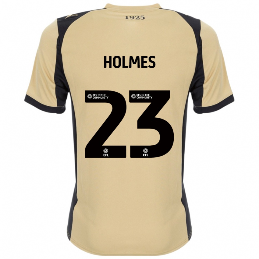 גברים ג'ק הולמס #23 זהב שחור הרחק ג'רזי 2025/26 חולצה קצרה