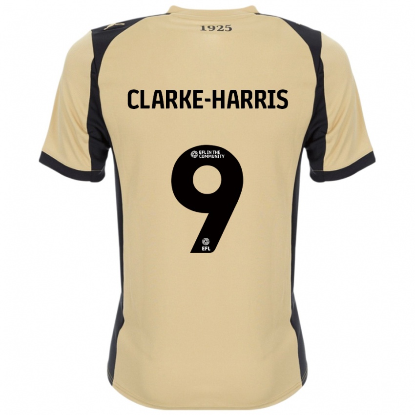 גברים ג׳ונסון קלארק-האריס #9 זהב שחור הרחק ג'רזי 2025/26 חולצה קצרה