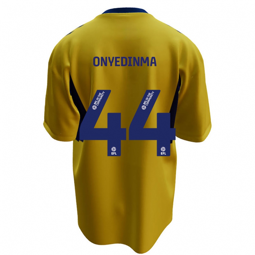 גברים פרד אונידינמה #44 צהוב כחול הרחק ג'רזי 2025/26 חולצה קצרה
