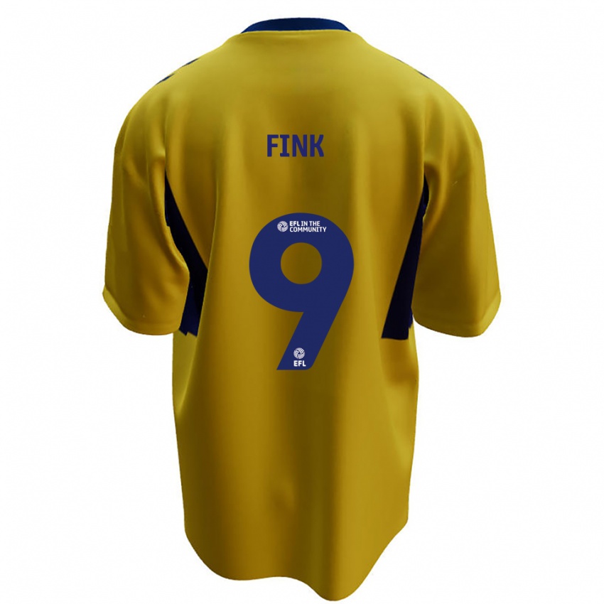 גברים בראדלי פינק #9 צהוב כחול הרחק ג'רזי 2025/26 חולצה קצרה