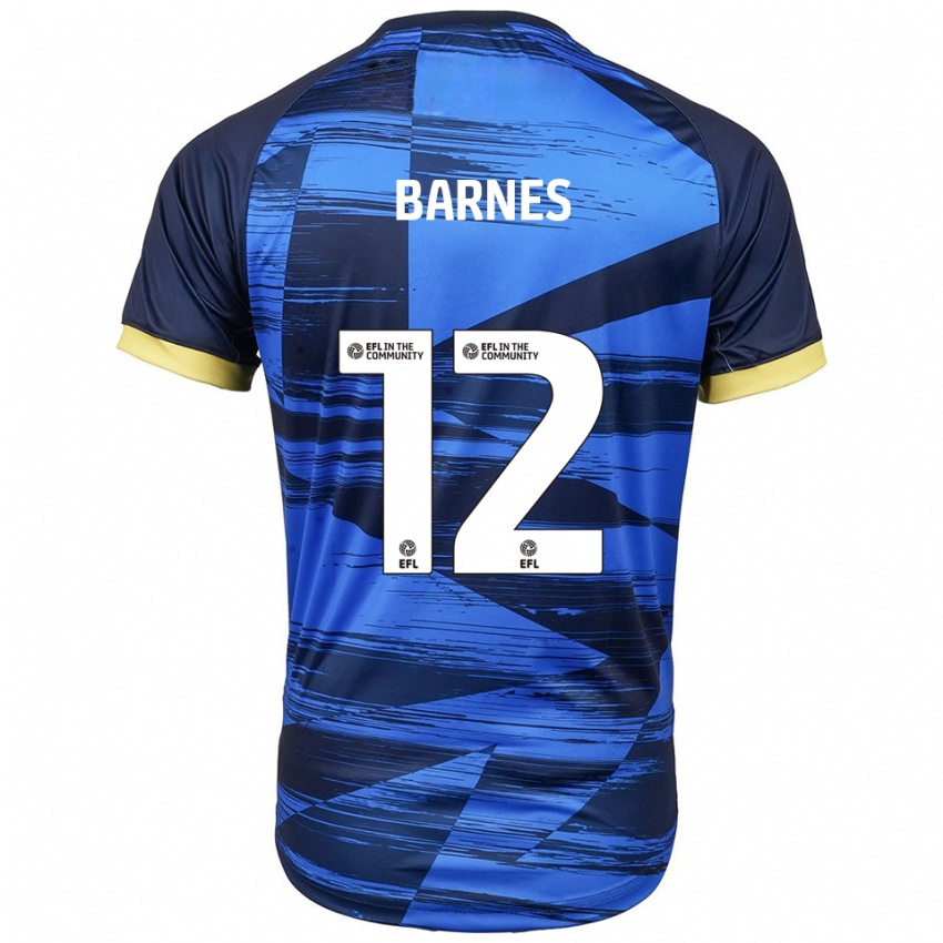 גברים Ruby Barnes #12 כחול נייבי הרחק ג'רזי 2025/26 חולצה קצרה