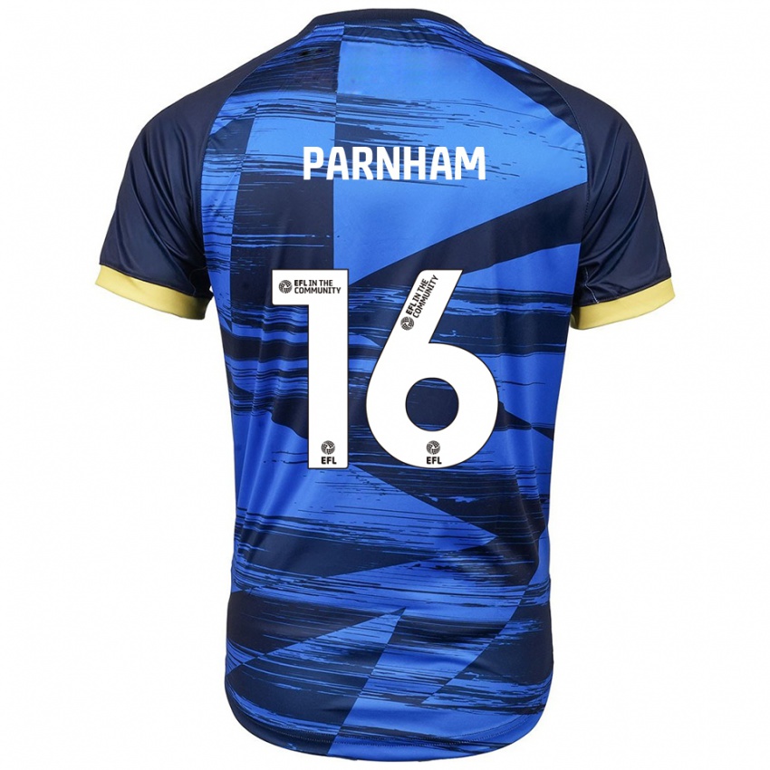 גברים Arianne Parnham #16 כחול נייבי הרחק ג'רזי 2025/26 חולצה קצרה