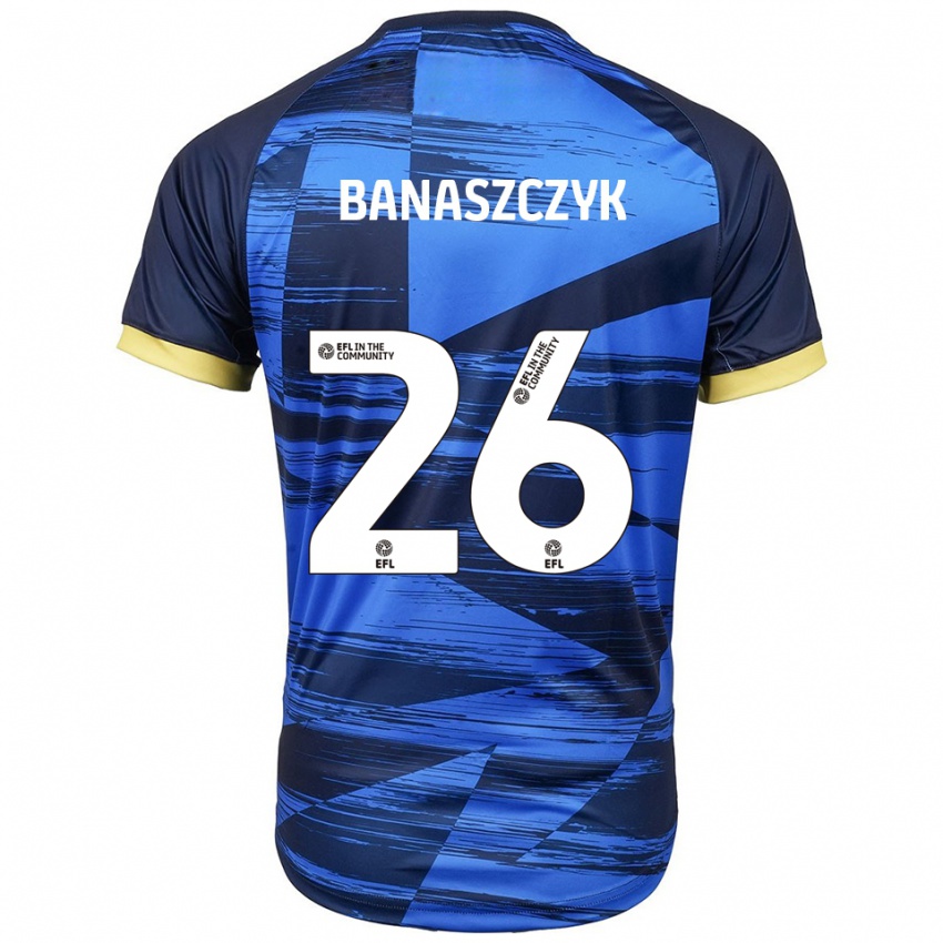 גברים Natalie Banaszczyk #26 כחול נייבי הרחק ג'רזי 2025/26 חולצה קצרה