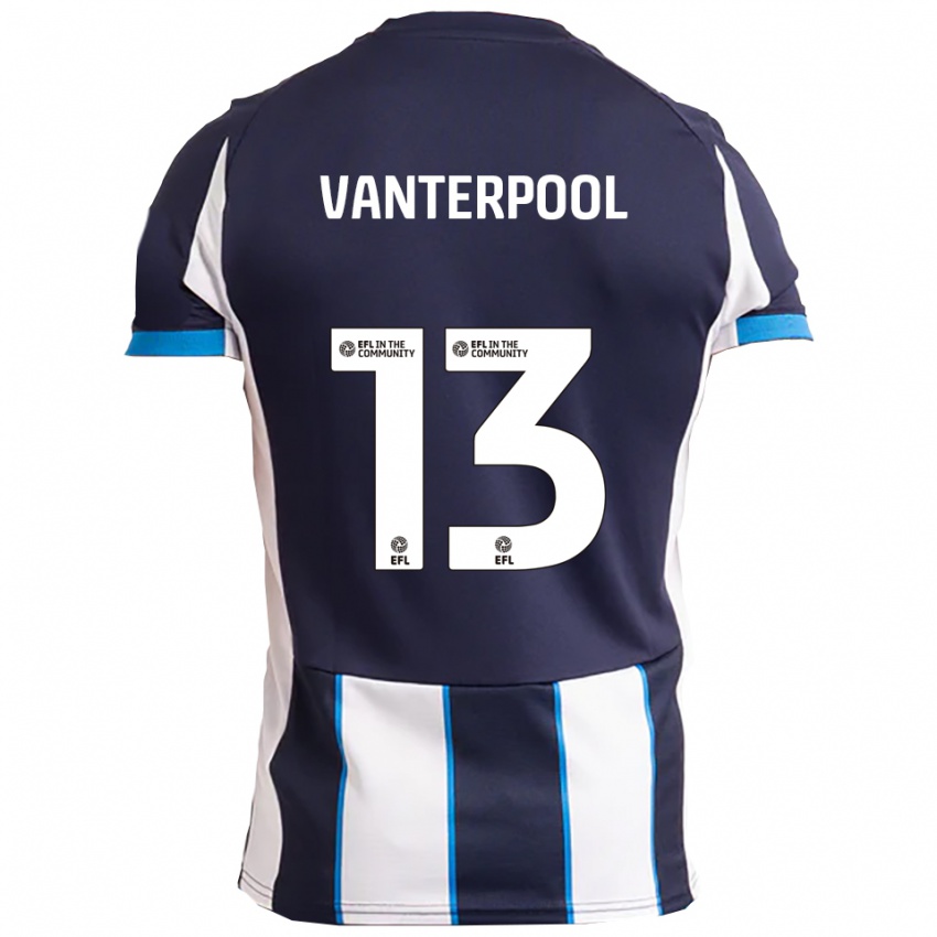 גברים גבריאל ואנטרפול #13 לבן כחול נייבי הרחק ג'רזי 2025/26 חולצה קצרה