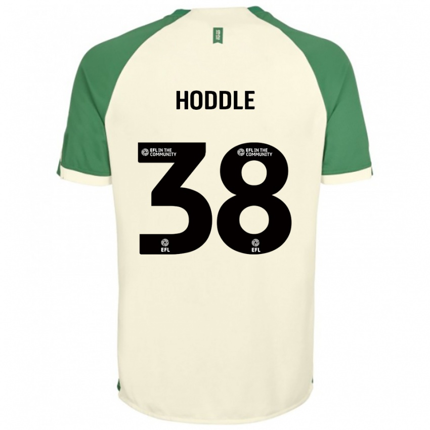 גברים ג׳ורג׳ הודל #38 לבן שמנת ירוק הרחק ג'רזי 2025/26 חולצה קצרה