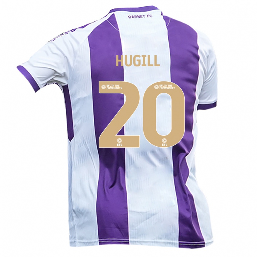 גברים ג'ו האגיל #20 לבן סגול הרחק ג'רזי 2025/26 חולצה קצרה