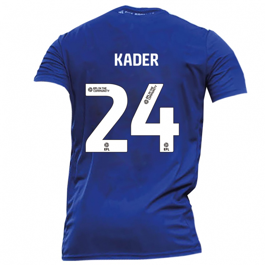 גברים סול קאדר #24 כחול לבן הרחק ג'רזי 2025/26 חולצה קצרה