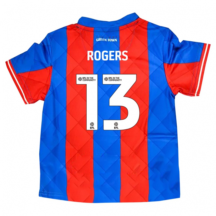 גברים Hayden Rogers #13 כחול אדום לבן הרחק ג'רזי 2025/26 חולצה קצרה