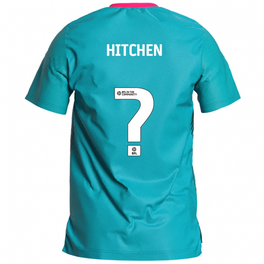 גברים Rebecca Hitchen #0 תכלת ורוד הרחק ג'רזי 2025/26 חולצה קצרה