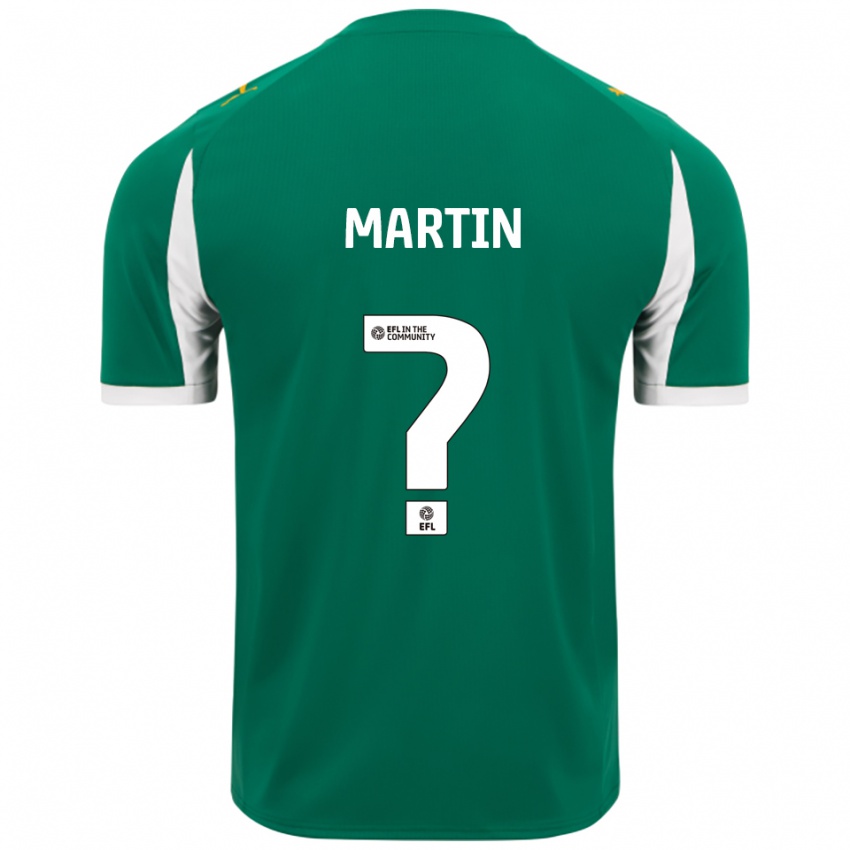 גברים Ellis Martin #0 ירוק לבן הרחק ג'רזי 2025/26 חולצה קצרה