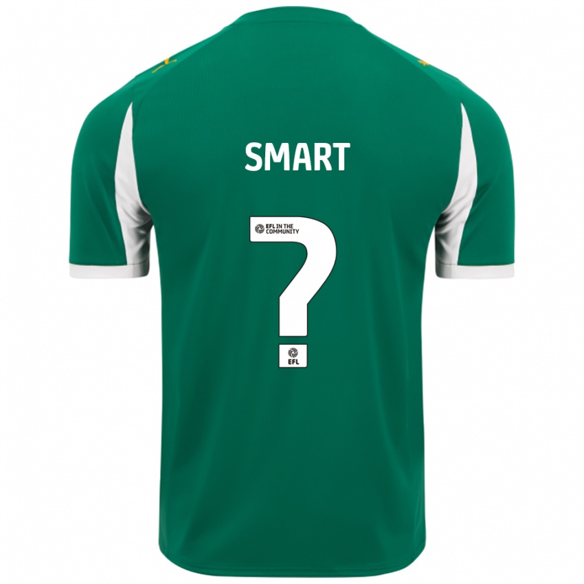 גברים Isaac Smart #0 ירוק לבן הרחק ג'רזי 2025/26 חולצה קצרה