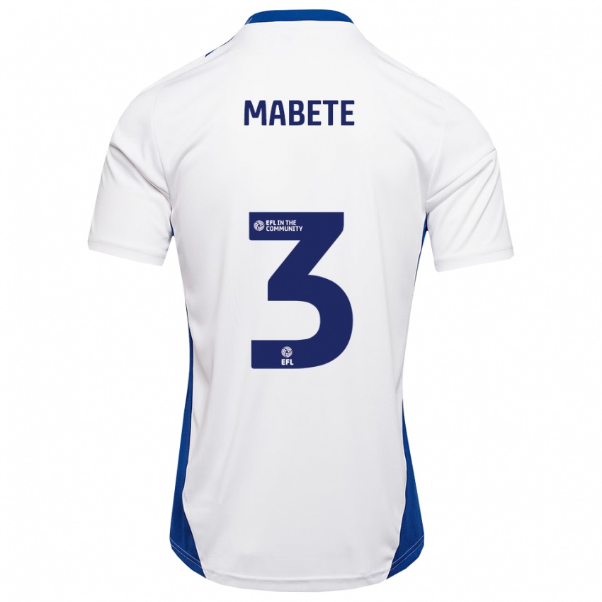 גברים Filozofe Mabete #3 לבן כחול הרחק ג'רזי 2025/26 חולצה קצרה