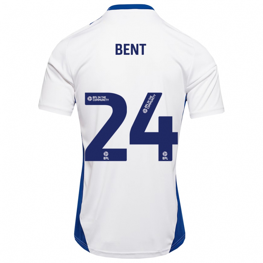 גברים Steph Bent #24 לבן כחול הרחק ג'רזי 2025/26 חולצה קצרה