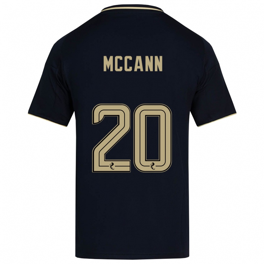 גברים אנאליסה מק'קאן #20 כחול נייבי זהב הרחק ג'רזי 2025/26 חולצה קצרה