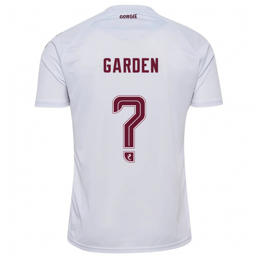 גברים Luka Garden #0 לבן בורדו הרחק ג'רזי 2025/26 חולצה קצרה