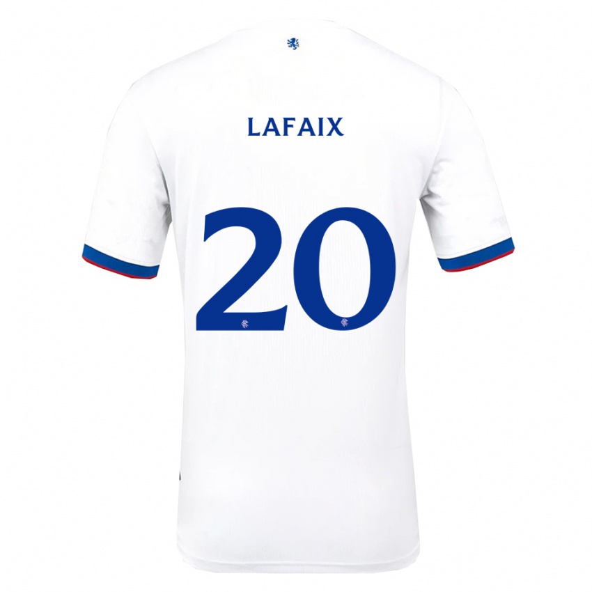 גברים קאמיל לאפייקס #20 לבן אדום כחול הרחק ג'רזי 2025/26 חולצה קצרה