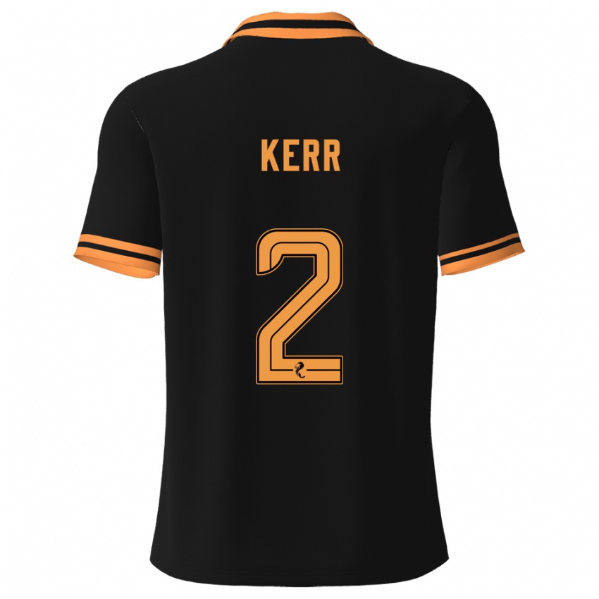 גברים קמרון קר #2 שחור צהוב הרחק ג'רזי 2025/26 חולצה קצרה