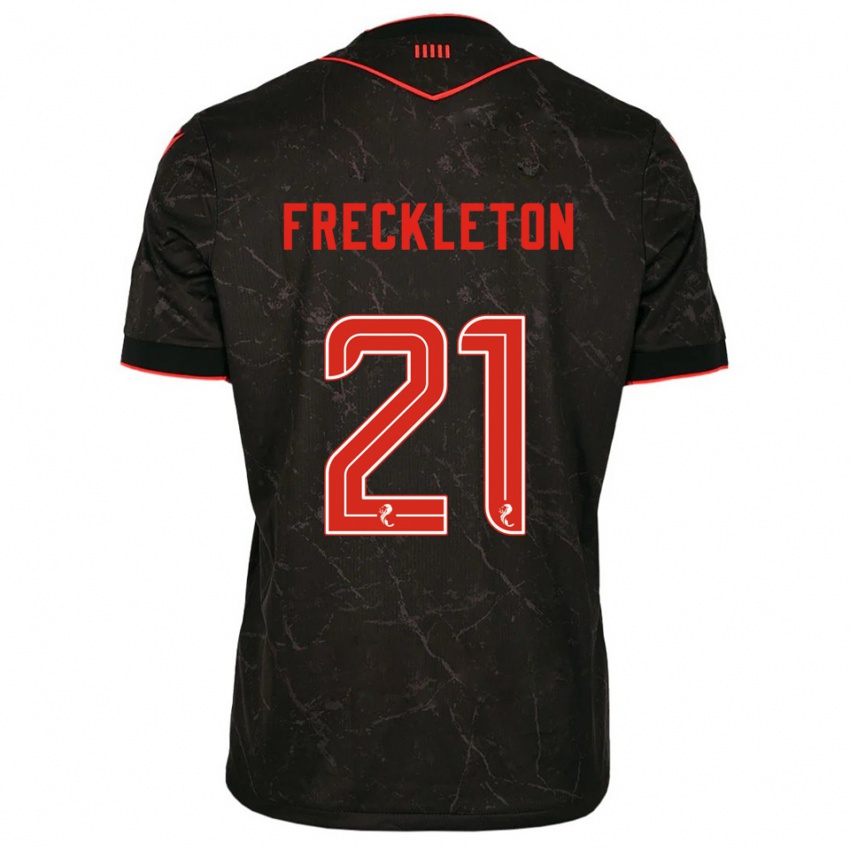 גברים מיגואל פרקלטון #21 שחור אדום הרחק ג'רזי 2025/26 חולצה קצרה