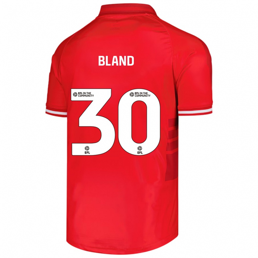 נשים ג׳ונת׳ן בלנד #30 אדום לבן ג'רזי ביתית 2025/26 חולצה קצרה