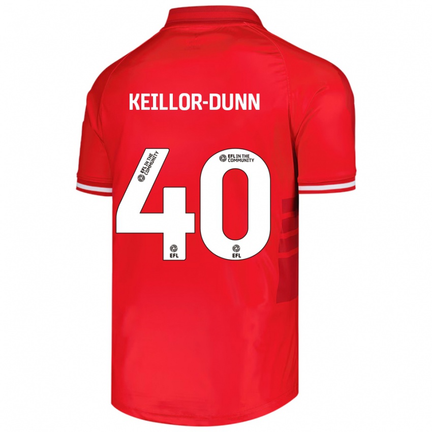 נשים דייוויס קיילור-דאן #40 אדום לבן ג'רזי ביתית 2025/26 חולצה קצרה