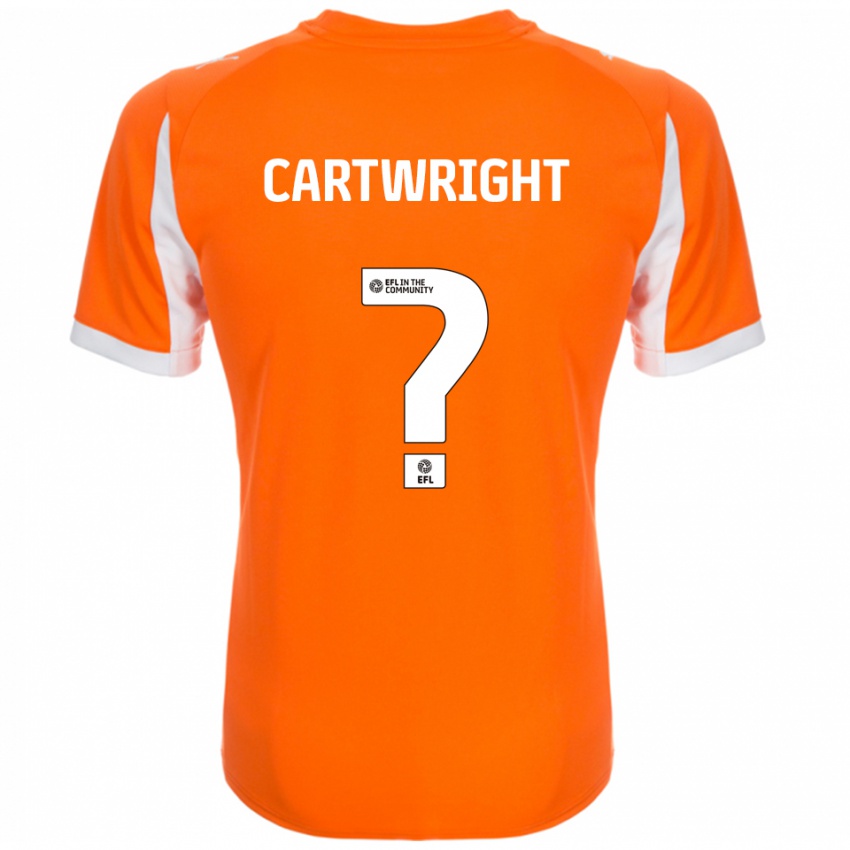 נשים Nyah Cartwright #0 כתום לבן ג'רזי ביתית 2025/26 חולצה קצרה