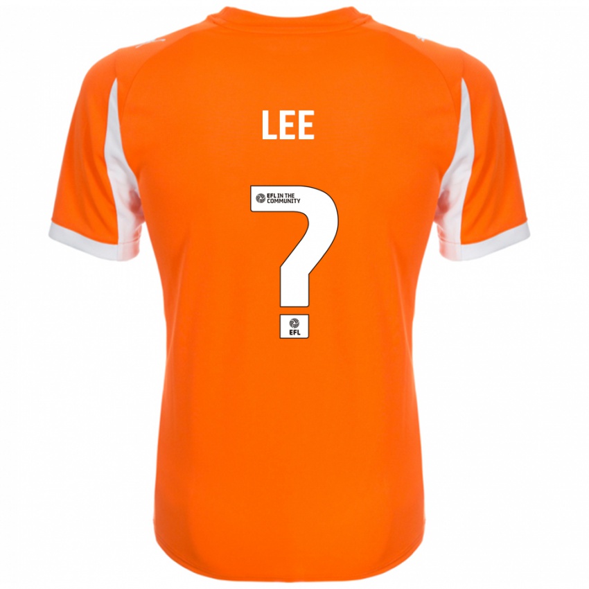 נשים Samantha Lee #0 כתום לבן ג'רזי ביתית 2025/26 חולצה קצרה