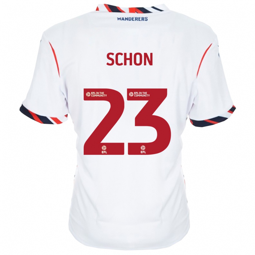 נשים סאבולץ׳ שן #23 לבן אדום ג'רזי ביתית 2025/26 חולצה קצרה