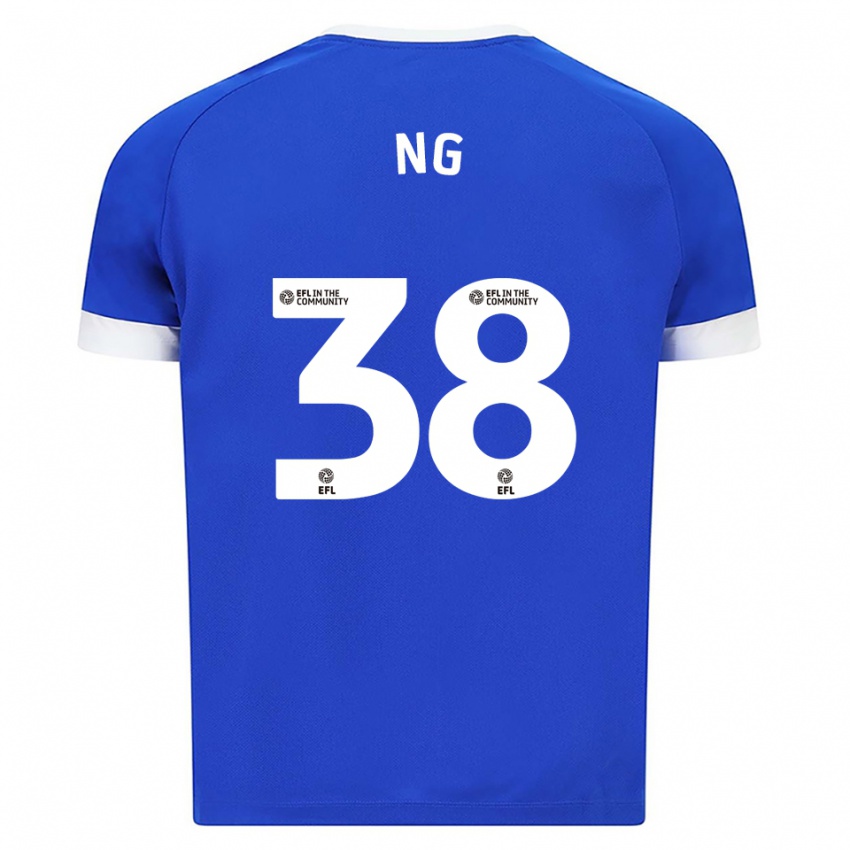 נשים פרי אנג #38 כחול לבן ג'רזי ביתית 2025/26 חולצה קצרה