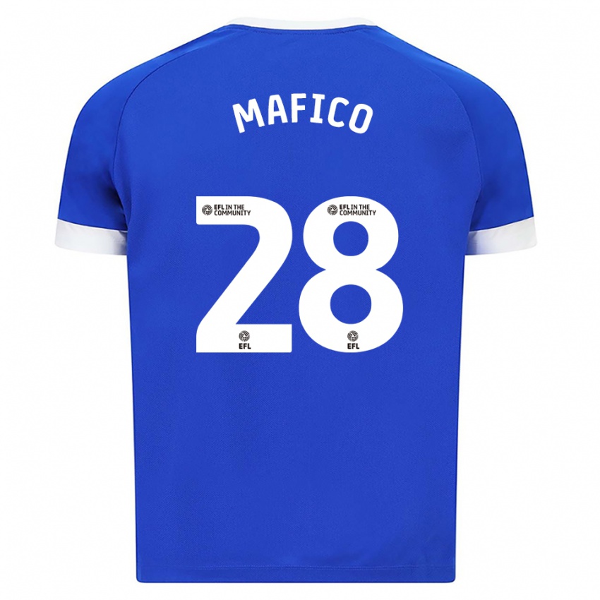 נשים דקראי מאפיקו #28 כחול לבן ג'רזי ביתית 2025/26 חולצה קצרה